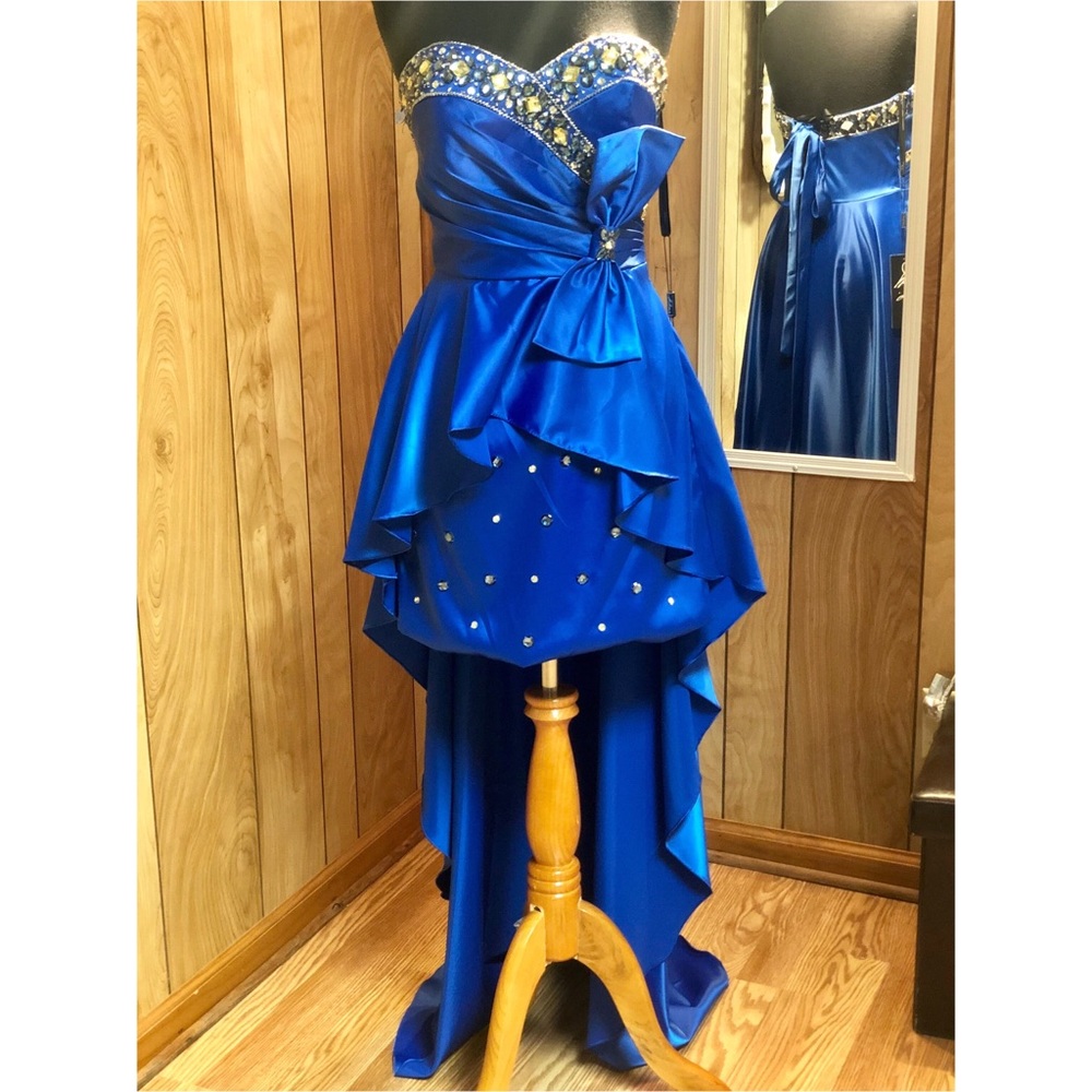 Homecoming Dress/ Cocktail Dress/ High-Low Dress